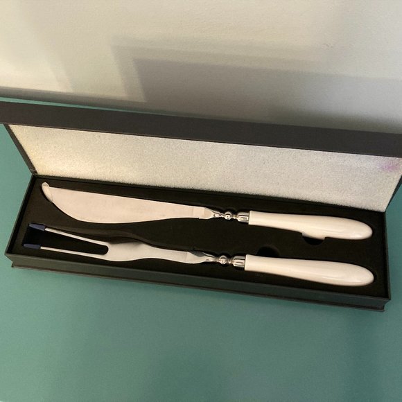 2 Piece Carving Set New in Box - Picture 1 of 8